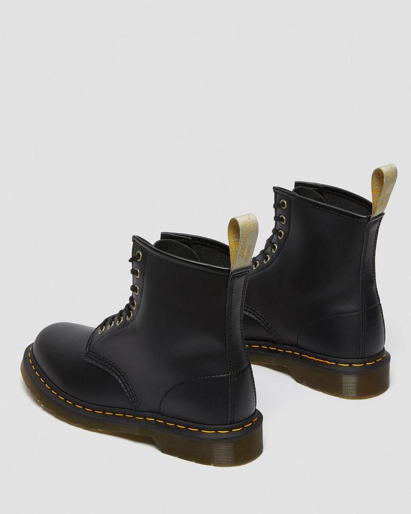 Dr Martens Vegan 1460 Felix Snørestøvler Herre Sort | DK 544GSO